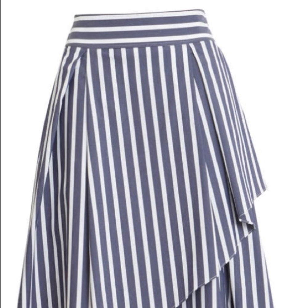 Halogen x Atlantic-Pacific Stripe Skirt